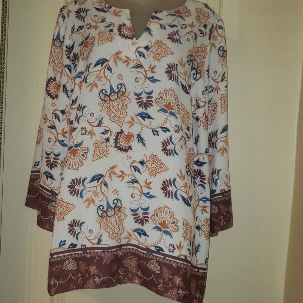 Long sleeve blouse